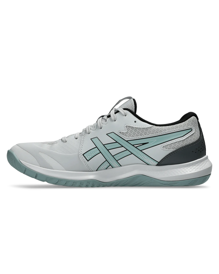 Asics Gel-Tactic 13 concrete / ocean haze side