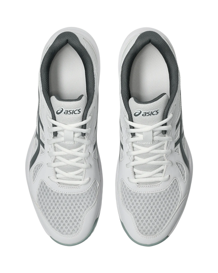 Asics Upcourt 6 white / steel grey top view