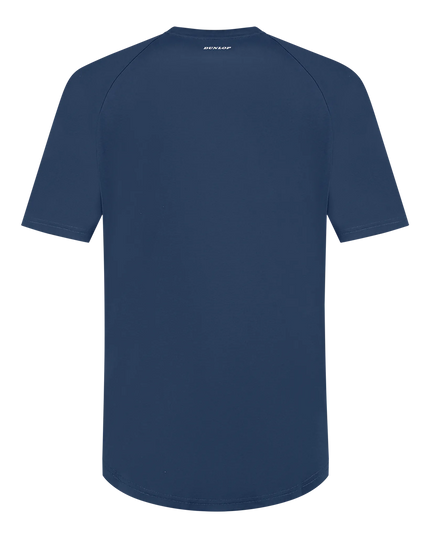 Dunlop Club Mens Crew Tee navy back