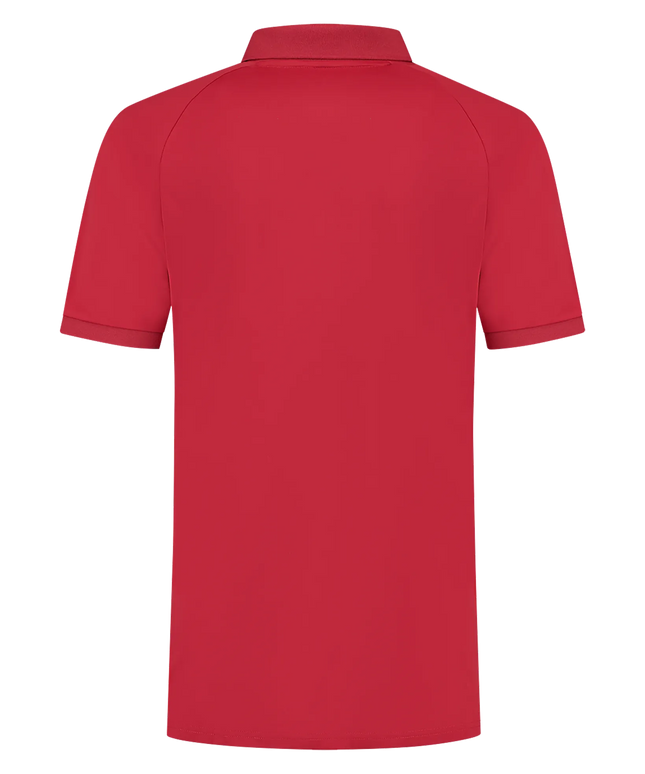 Dunlop Club Mens Polo red back