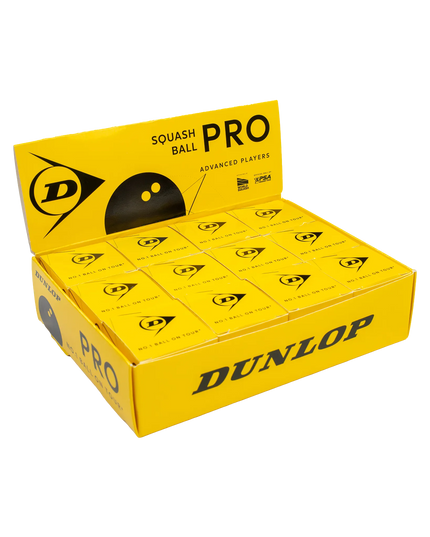 Dunlop Pro Squash Ball box of 12