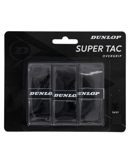 Dunlop Super Tac Overgrip black 3-pack