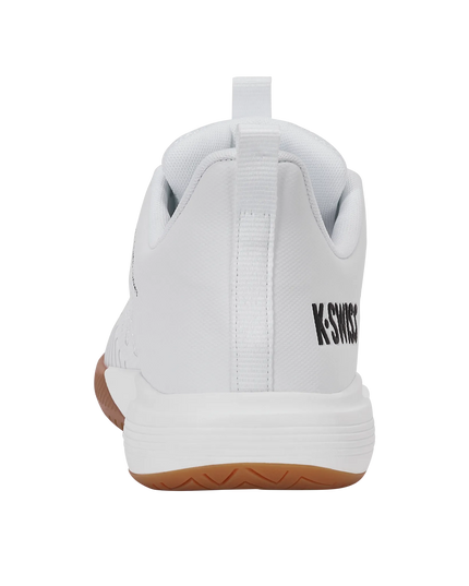 K-Swiss Ultrashot Light Indoor white / black / silver heel