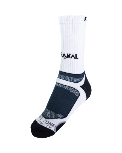 Karakal X4+ Men's Mid Calf Technical Socks white black