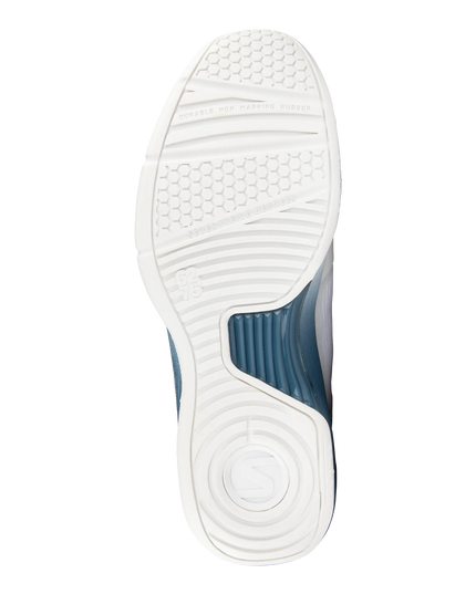 Salming Viper Pro white blue sole