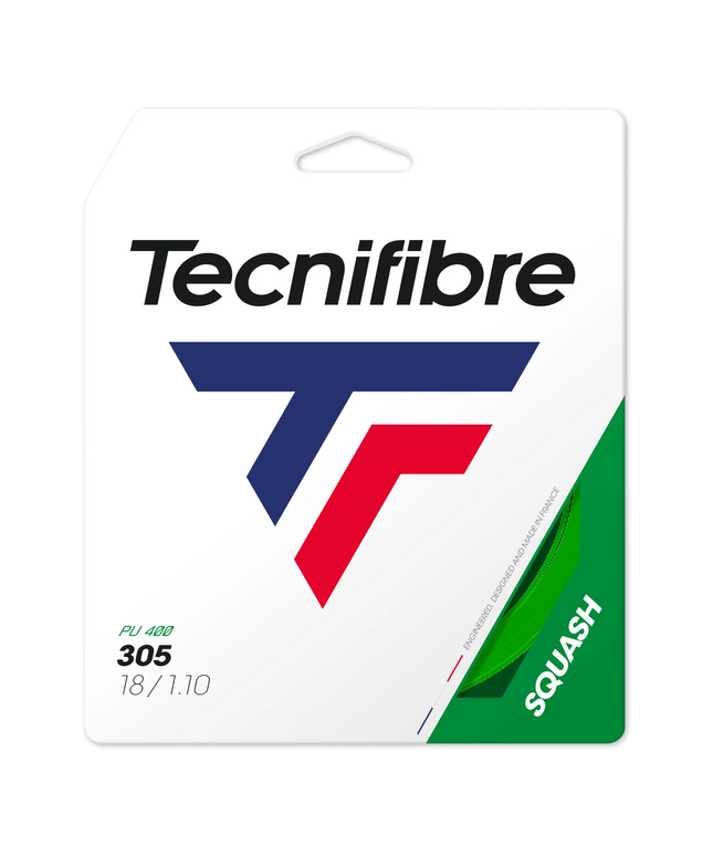 Tecnifibre 305 Squash 1.20 Green - String Set 10 m
