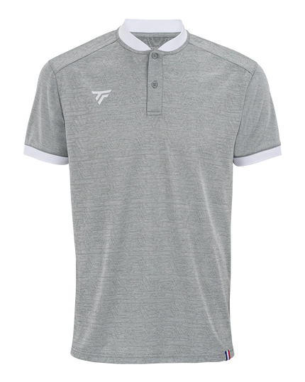 Tecnifibre Team Mesh Polo light grey front