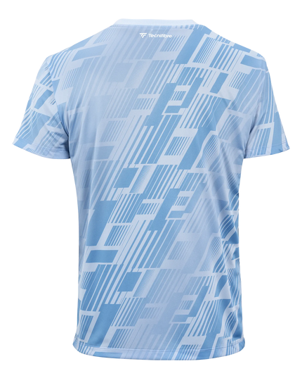 Tecnifibre X-Loop Tee light blue back