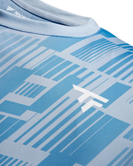 Tecnifibre X-Loop Tee light blue sublimation