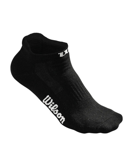 Wilson Women's No Show Socks black single sock